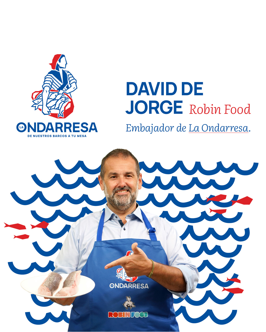 David de Jorge, enbajador de la Ondarresa